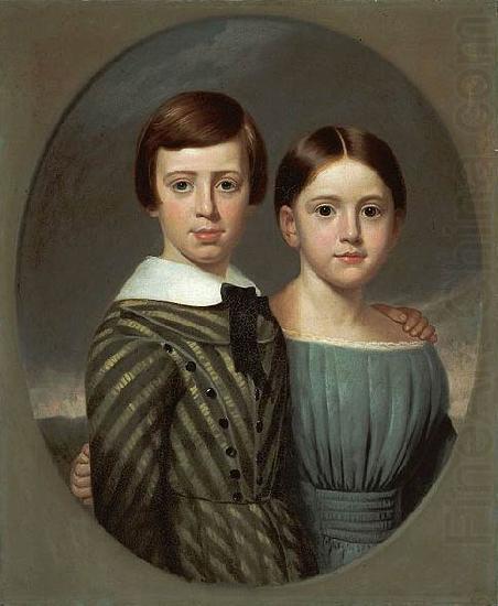 Samuel Lancaster Gerry John Oscar Kent and His Sister, Sarah Eliza Kent. china oil painting image